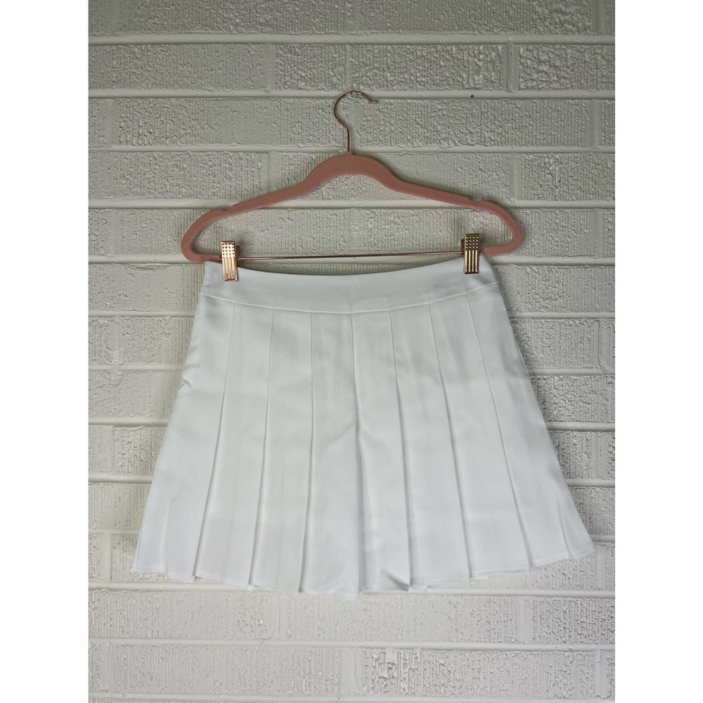 white Tennis skirt
